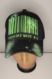 815 Barcode Glow Trucker Hat-$15