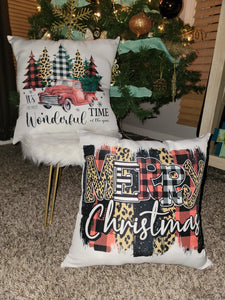 Holiday pillows