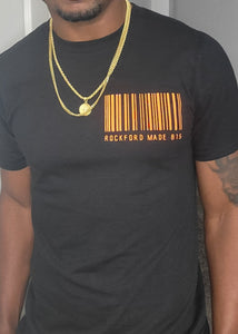 815 Barcode Glow-n-dark T-shirt- $22