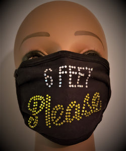 6 Feet Bling Mask- $15