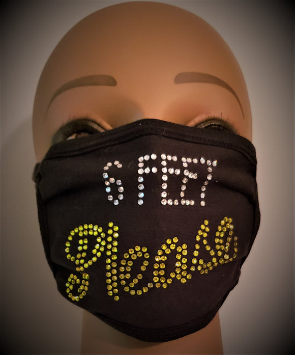 6 Feet Bling Mask- $15