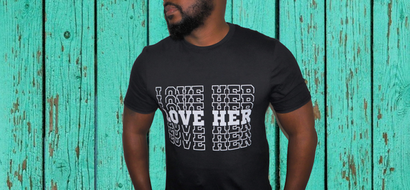 Love Her Tee $17.00